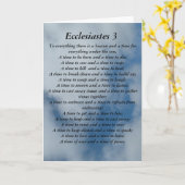 Prediker 3 vers op de achtergrond van de hemel kaart (Gele Bloem)