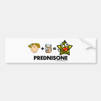 Prednisone Monster Bumpersticker
