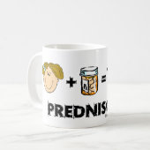 Prednisone Monster Koffiemok (Voorkant links)