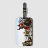 Preek op de berg - Carl Bloch schilderij Bagagelabel (Voorkant (verticaal))