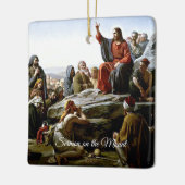 Preek op de berg - Carl Bloch schilderij Keramisch Ornament (Links)