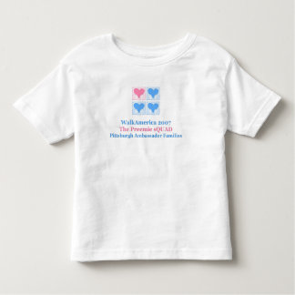 Preemie sQUAD-t-shirt voor peuter Kinder Shirts