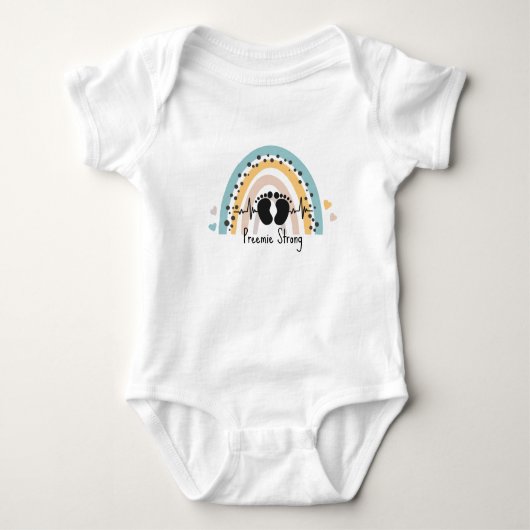 Preemie Sterk Romper (Voorkant)