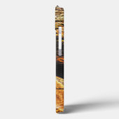 Preening Sumatran Tiger Big Cat Wildlife Art Case-Mate iPhone Case (Achterkant / Links)