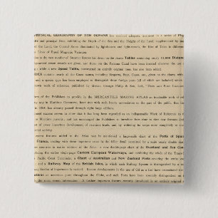 Preface New mercantile marine atlas Vierkante Button 5,1 Cm