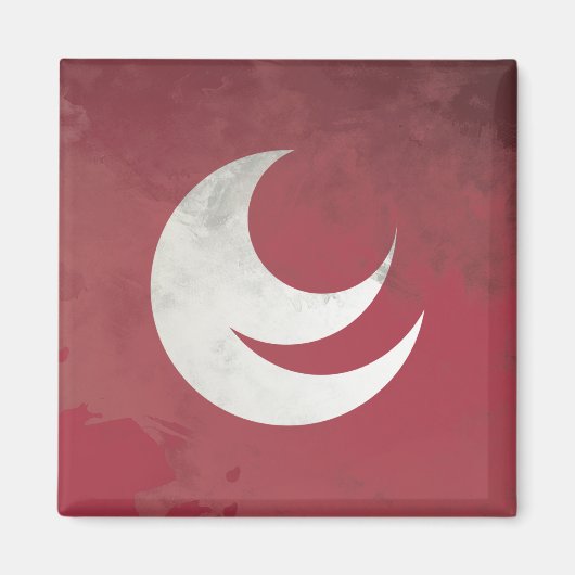 prefectuur Hiroshima Magneet (Voorkant)