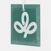 prefectuur Miyagi Glas Ornament (Voorkant links)