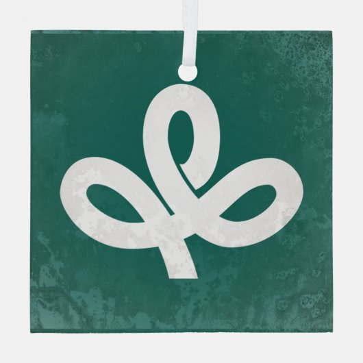 prefectuur Miyagi Glas Ornament (Achterkant)