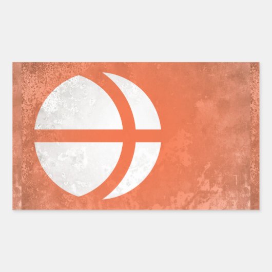 prefectuur Nagano Rechthoekige Sticker (Voorkant)