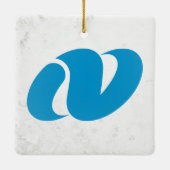 prefectuur Nagasaki Keramisch Ornament (Achterkant)