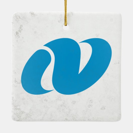 prefectuur Nagasaki Keramisch Ornament (Achterkant)