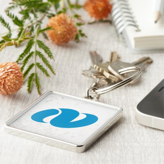 prefectuur Nagasaki Sleutelhanger (Zijkant)