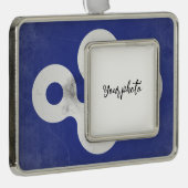 prefectuur Osaka Verzilverd Omlijst Ornament (Rechts)