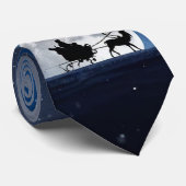 Preflight - Men's Custom Christmas Necktie Stropdas (Opgerold)