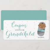 Prefnancy Announcement Blue Baby Aankondiging (Voorkant / Achterkant)