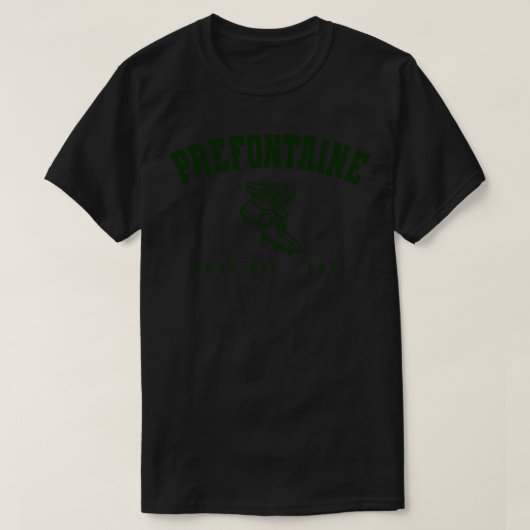 PREFONTAINE Coos Bay ORE T-shirt (Design voorkant)