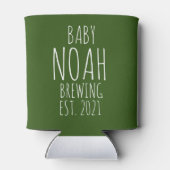 Pregger Kegger coed baby shower koelboxxen, baby Blikjeskoeler (Achterkant)