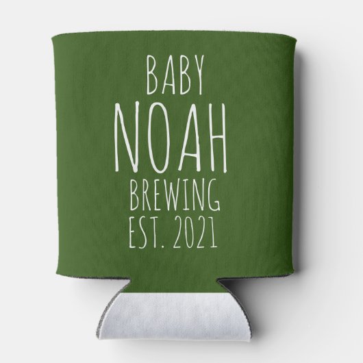 Pregger Kegger coed baby shower koelboxxen, baby Blikjeskoeler (Achterkant)