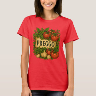 Preggo Sauce Costume Pregnancy Announcement T-shirt