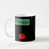 Preggo Sauce Grappig Zwangerschap Halloween Kostuu Koffiemok (Links)