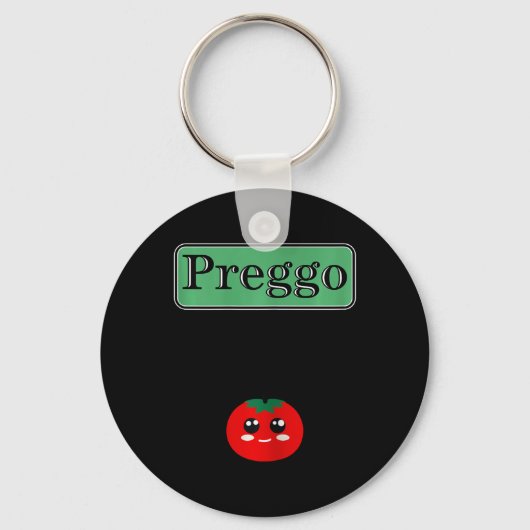 Preggo Sauce Grappig Zwangerschap Halloween Kostuu Sleutelhanger (Voorkant)