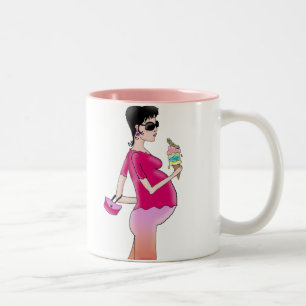 Preggo Tweekleurige Koffiemok