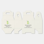 Preggosaurus Cute Dinosaur Baby shower Bedankdoosjes (Ongevouwen)