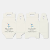 Preggosaurus Cute Dinosaur Boy Baby shower Bedankdoosjes (Ongevouwen)