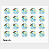 Preggy Mama baby shower stickers (Vel)