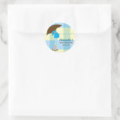 Preggy Mama baby shower stickers (Tas)