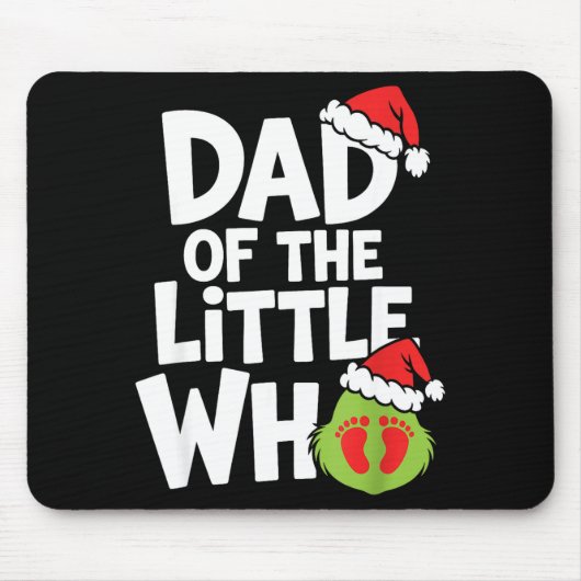 Pregnancy Announcemen Dad Of The Little Who Muismat (Voorkant)