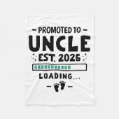 Pregnancy Announcement For Family Promoted To Uncl Fleece Deken (Voorkant)