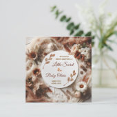 Pregnancy Announcement – Gender-Neutral Boho (Staand voorkant)