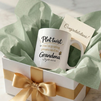 Pregnancy Announcement Gift for Mom Mok