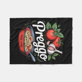 Pregnancy Announcement Prego Pasta Sauce Funny Pre Fleece Deken (Voorkant (Horizontaal))