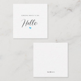 PREGNANCY ANNOUNCTION Baby Informatiekaartje