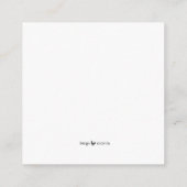 PREGNANCY ANNOUNCTION Baby Informatiekaartje (Achterkant)