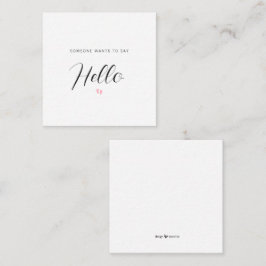 PREGNANCY ANNOUNCTION Baby Informatiekaartje