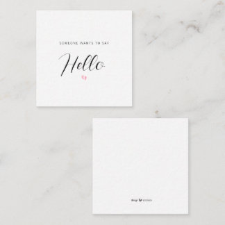 PREGNANCY ANNOUNCTION Baby Informatiekaartje