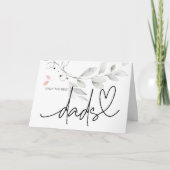 Pregnancy Baby Reveal Dad Grandfather to Be Card Kaart (Voorkant)