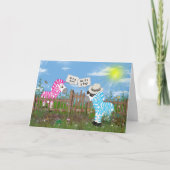 Pregnancy Congratulations Wildlife Kaart (Voorkant)