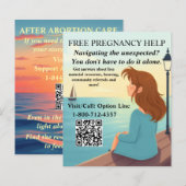 Pregnancy Help/After Abortion Resources (Voorkant / Achterkant)