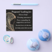 Pregnancy help and after abortion flyer (Enkel)