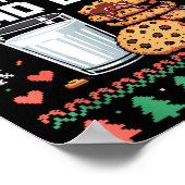 Pregnancy New Mom Baby Pregnant Christmas Matching Poster (Hoek)