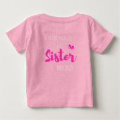 Pregnancy reveal big sister (Achterkant)