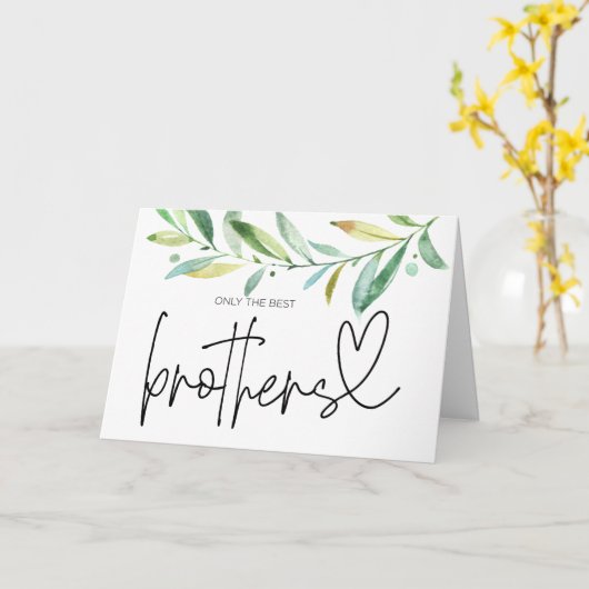 Pregnancy Reveal Brother Uncle to Be I'm Pregnant  Kaart (Gele Bloem)