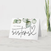 Pregnancy Reveal Sister Aunt to Be I'm Pregnant Kaart (Voorkant)