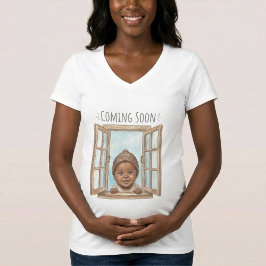Pregnant - Coming Soon   T-shirt