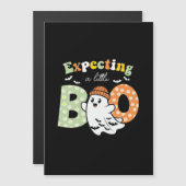 Pregnant Mom To Be Little Boo Funny Halloween Desi (Voorkant / Achterkant)