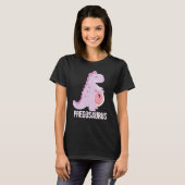 Pregosaurus Funny Dinosaur T-shirt (Voorkant volledig)